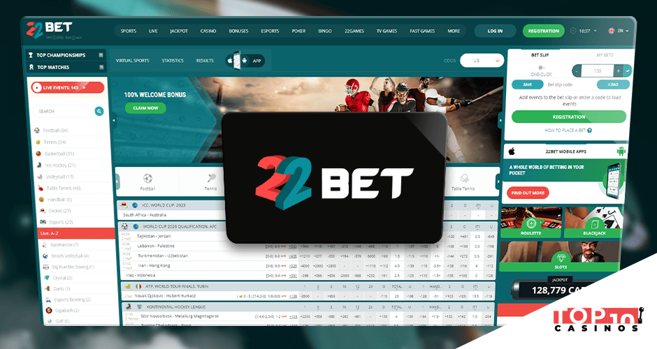 Casino 22Bet