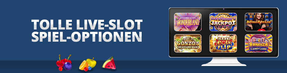 arten von live-slots