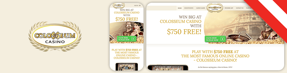 colosseum casino bonus