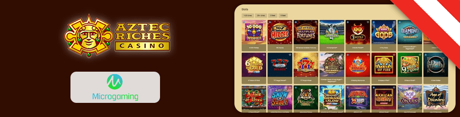 aztec riches casino spiele und software