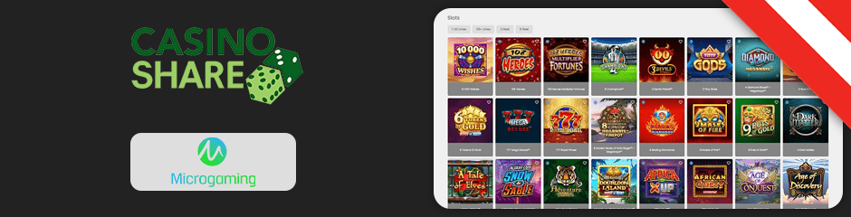 casino share spiele und software