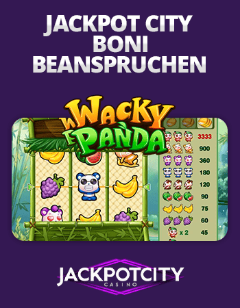 jackpot city bonus beantragen