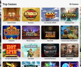 LeoVegas Casino games