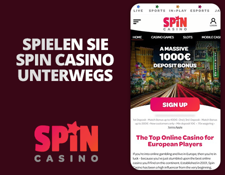 spin casino auf dem handy spielen