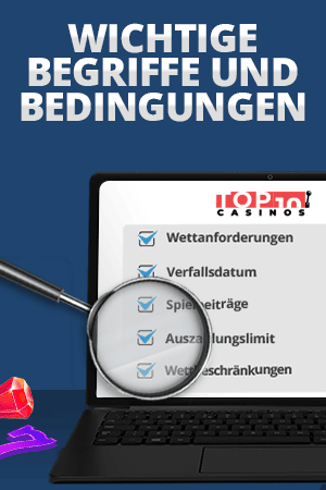 bedingungen und konditionen